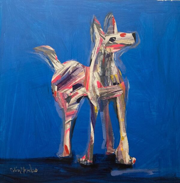 Perro azul